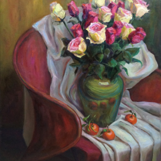 Rozen en mandarijnen