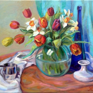 Lente stilleven